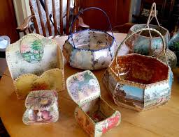 Launch the greeting box and get started to make the greeting card. The Quest For The Vintage Card Basket Garland Magazine