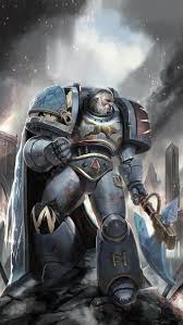 Bjorn The Fell Handed Art Pin On Art Of Warhammer 40k