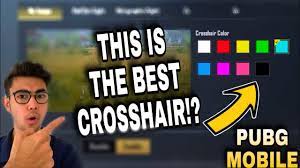 Best Crosshair Color Pubg Mobile Crosshair Guide Youtube