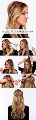 Game Of Thrones Braids For Halloween Or Anytime Hair Styles Pinterest Hair Long Hair Styles