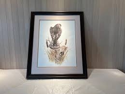 Limited Edition Don Whitlatch Marsh Hawk Signed and Numbered Print