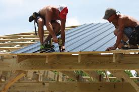 At this point, the wooden frame should only be make sure to find the roof edges and ridge the roof with ridge caps. Install Corrugated Roofing Extreme How To