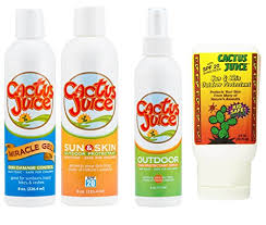 Thankfully there are plenty of ways to protect yourself from the sun and pesky biting bugs like mosquitos and noseeums. Cactus Juice Sun Sooth Spray Travel Combo 1 Of Each Cactus Jucie Buy Online In Faroe Islands At Faroe Desertcart Com Productid 19249912