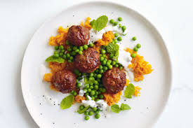 Place the couscous in a large heatproof bowl and pour over the hot chicken stock and lemon juice. 20 Meatball Recipes To Kick Off The Working Week