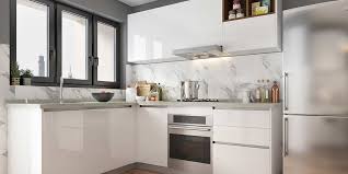 Bibury stone high gloss handleless kitchen. Fashion White Lacquer Handleless Kitchen Op19 L11 Oppein The Largest Cabinetry Manufacturer In Asia