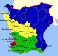I förvaltningen arbetar ungefär 2600 medarbetare., varav cirka 600 av dessa arbetar på sjukhuset i hässleholm och. Skane County Wikipedia