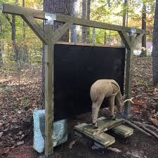 The finished product is 2 3x3 ft squares of 2x6's back to back. Upcycling Creations Turning Trash Into Treasure Backyard Archery Range