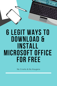 6 Legitimate Ways To Get Microsoft Office For Free Free Office Software Microsoft Office Free Free Microsoft Office Download