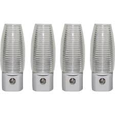 Great Value 4 Pack Led Automatic Light Sensing Night Light Soft White Walmart Com Walmart Com