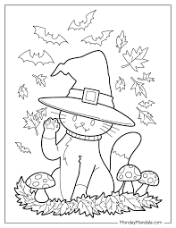 28 Witch Coloring Pages (Free PDF Printables)