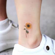 Small tattoos nestled secretly behind the ear make for an intriguing statement that's been exploding in popularity in recent years. 155 Sunflower Tattoos That Will Make You Glow Wild Tattoo Art