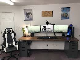 My Station Ive Been Dreaming Of For 4 Years And Finally Achieved About 6 Months Back Too Bad Ill Have To Disassemble It I Home Office Setup Bedroom Setup Home
