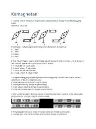 Soal ipa kemagnetan dan pemanfaatannya kelas 9 smp/mts kurikulum 2013. Soal Ulangan Harian Kemagnetan Smp Pdf