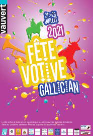Calendrier Fete Votive 2023 Fête Votive De Gallician 2021 | Ville De Vauvert