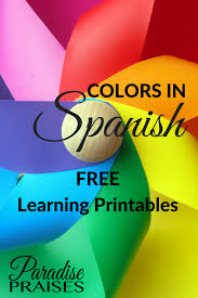 Enjoy these free printable alphabet activities: Spanish Color Words Coloring Page Homeschool Printables For Free
