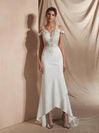 High Low Wedding Dresses Short Beach Bridal Dress Outdoor Wedding Dress Boho Wd00360 Wedding Dresses High Low Informal Bridal Dress Beach Bridal Dresses