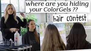 where are you hiding your color gels redken hair contest