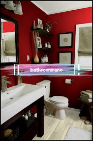 Quickly and easily refresh your bathroom with 1. 20 Red Bathroom Accessories Magzhouse