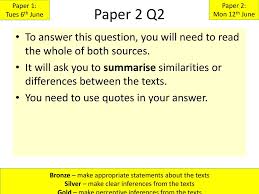 Writing to explain writing to instruct/advise writing to argue writing to persuade allowing (where relevant) opportunities to: Paper 1 Tues 6th June Gcse English Language Paper 2 Mon 12th June Ppt Download