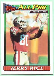 Jerry rice football card values. Jerry Rice 1991 Topps 81 San Francisco 49ers At Amazon S Sports Collectibles Store