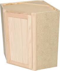 These cabinets are more complex to build than other corner cabinets. Quality One 24 X 30 Diagonal Kitchen Corner Wall Cabinet At Menards