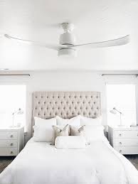 This fan comes with an integrated lighting system to provide an elegant finish. Hunter Fan Company White Lane Decor White Ceiling Fan Bedroom Ceiling Fan Bedroom Bedroom Fan