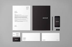 Amazing Stationery Branding Mock Up Brandingmockup Branding Mockups Bundle Free Download Clean Brandin Stationery Branding Stationery Mockup Compliment Slip