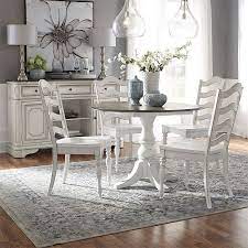 Magnolia Manor Round Drop Leaf Dining Room Set Black Dining Room Furniture Wood Dining Room Set Dining Room Design