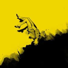 Black And Yellow Mixed Roma Artwork Mixed Media Collage Art