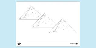 Click the giza pyramids coloring pages to view printable version or color it online. Free Pyramids Of Ancient Egypt Colouring Colouring Sheets