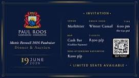 PRG Matric Farewell 2026 Fundraiser