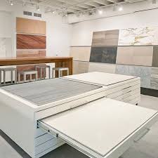 Los Angeles Ca Stone Source Showroom Design Showroom Warehouse Design