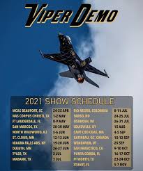 Listed date present the days of the event. Air Force Jet Teams Announce 2021 Airshow Schedules