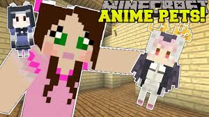 This will make the whole world of minecraft pe more vivid, colorful and just cute. Minecraft Anime Pets Kawaii Animals Mod Showcase Youtube
