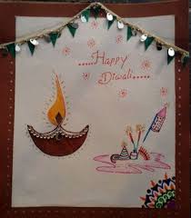 Diwali Greeting Card Happy Diwali Card Handmade Diwali