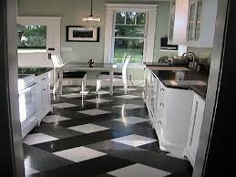 Black And White Kitchen Flooring Ideas Modern Black And White Kitchen Flooring Interior Design Giesendesign White Kitchen Floor Kitchen Flooring White Tile Kitchen Floor