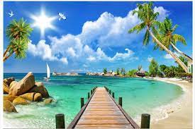 Check spelling or type a new query. 3d Wallpaper Beach 735x490 Download Hd Wallpaper Wallpapertip