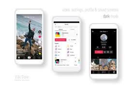 Tik Tok Mockup In 2020 Screen Design Interface Mockup Design