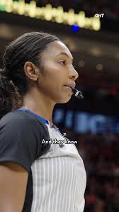 NBA official Danielle Scott