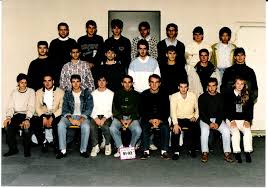 Photo de classe TS1 Electronique de 1991, Lycée Jean Baptiste De Baudre