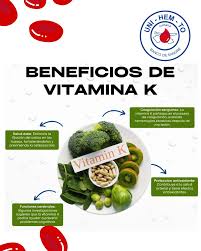 La vitamina K se conoce como la vitamina de la coagulación 🩸 El cuerpo  necesita la vitamina K para producir ciertas proteínas en el hígado que  hacen que la sangre se coagule.