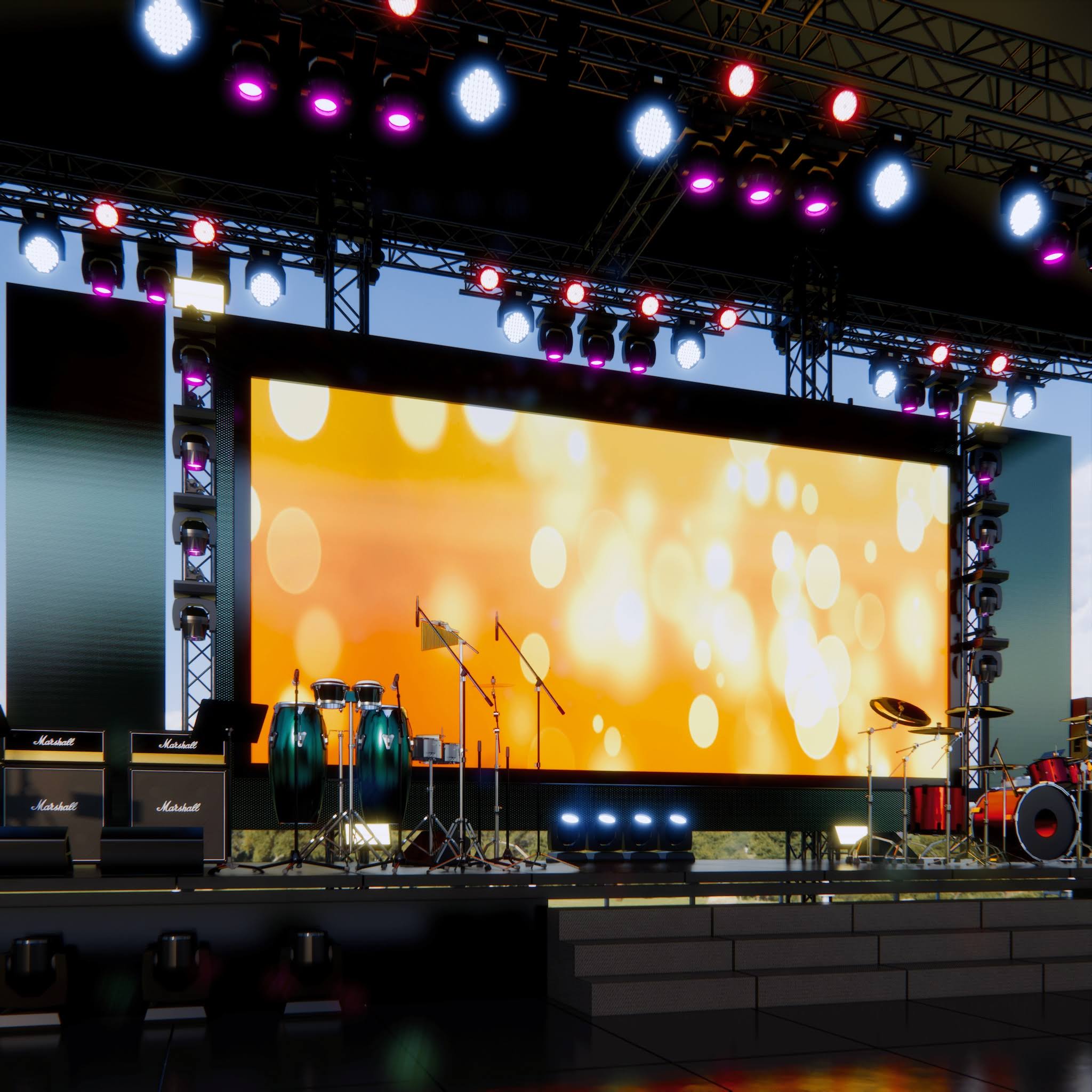 LED wall screen on rent in Delhi noida gurugram product image