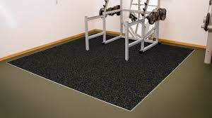 Rubber Gym Flooring Thickness 10mm Home Gym Flooring Basement Decor Gym Flooring
