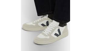 White v10 suede camel trainers. Ø¨ÙŠØ±Ø« ÙØ® Ø®ØªÙ… Veja V 10 Suede Ballermann 6 Org