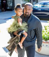 Kim kardashian and kanye west share four children: Kanye West Wants Five Or Six Kids With Kim Kardashian Daily Mail Online
