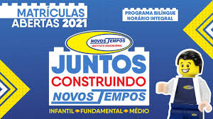 Publicado em 5 de janeiro de 2021 por colégio da imaculada conceição. Colegio Novos Tempos Matriculas Abertas 2021 03 Youtube