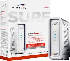Visibly faster than the rental modem. Arris Surfboard 32 X 8 Docsis 3 1 Cable Modem White Sb8200 Best Buy