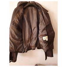 Mac Douglas Biker Jackets Biker Jackets Leather Brown Ref 123140 Joli Closet