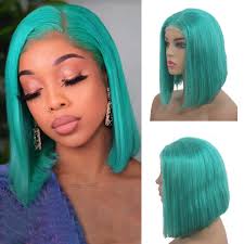 What are brazilian human hair wigs? 22 Mo Finance Short Silky Straight Bob Lace Wigs For Black Women Abunda