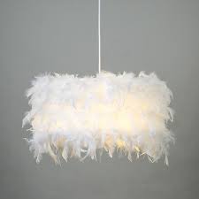 Crafted using the finest ethically sourced goose feathers, positioned on a paper core by hand, this lampshade turns your floor lamp stand into something altogether more beautiful. Feather Light Shade Ceiling Pendant Dreamlike Feather Droplight Lampshade 30cm Diameter Feather Lampshades For Ceiling Lights Grey Lighting Lamps Powderhousebend Com